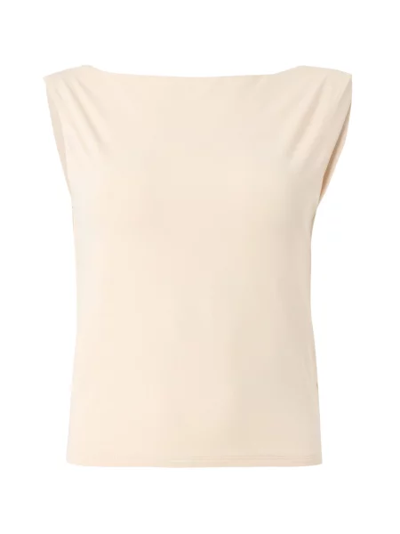 Abercrombie & Fitch Top deschis galben