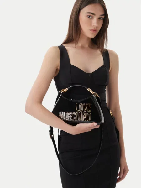 LOVE MOSCHINO Дамска чанта черен