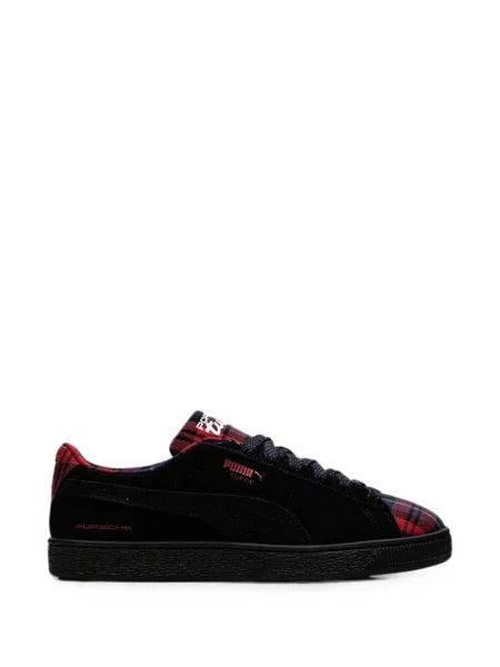 Sneakerși Puma Suede din piele de căprioară clasici negru