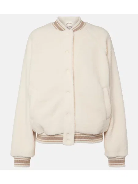Geacă bomber The Upside alb