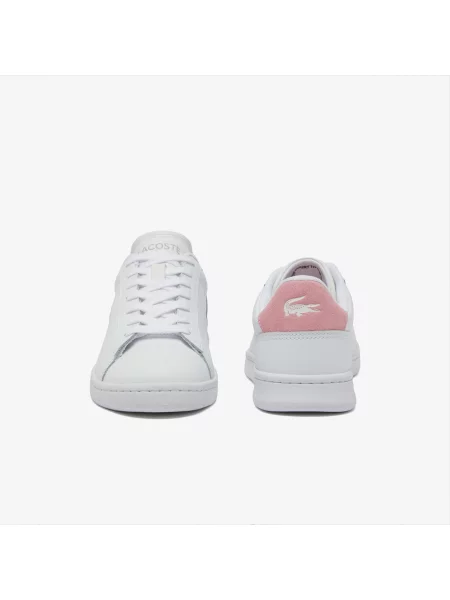 Lacoste Skórzane Sneakersy Carnaby Set biały