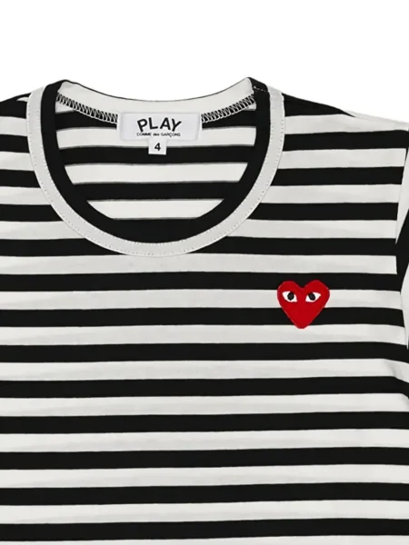 Koszulka dziecięca Comme Des Garcons Play czarna