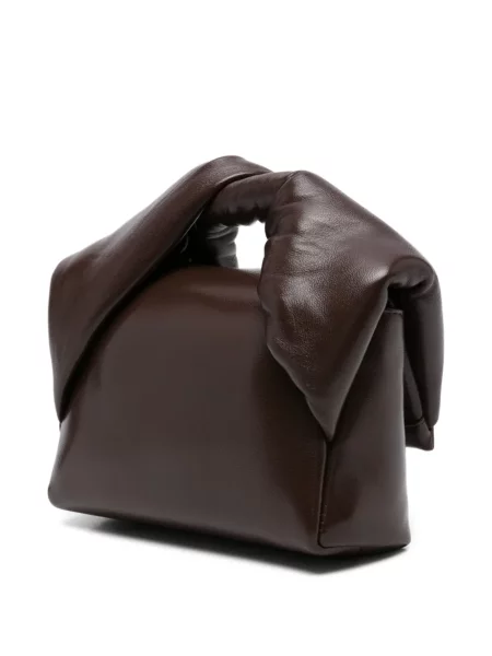 Geanta de piele Jw Anderson din piele maro