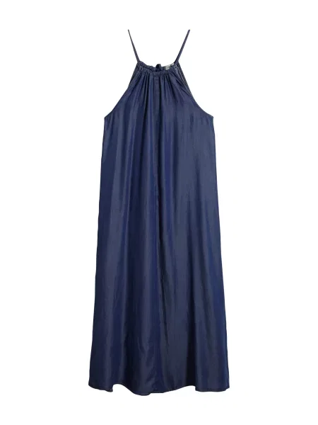 Bonprix Rochie denim albastru