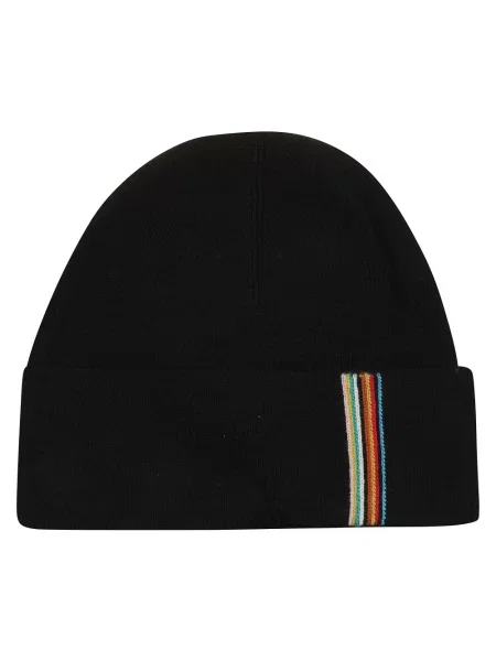 Czapka Paul Smith wełniana czarna