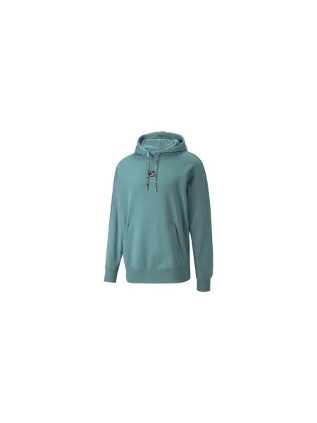 Hanorac cu glugă Puma verde