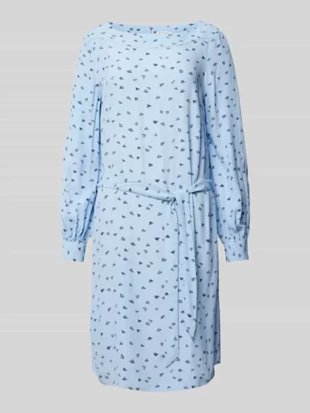 Sukienka o długości do kolan ze wzorem na całej powierzchni Tom Tailor