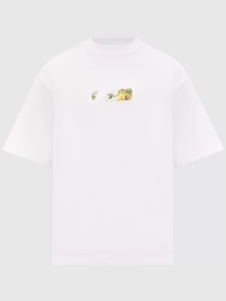 Футболка з принтом Spices Arrow Off-white біла