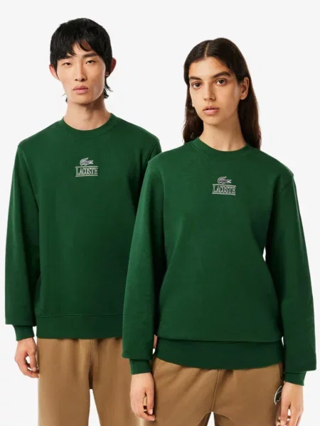 Дитяча толстовка Lacoste зелена