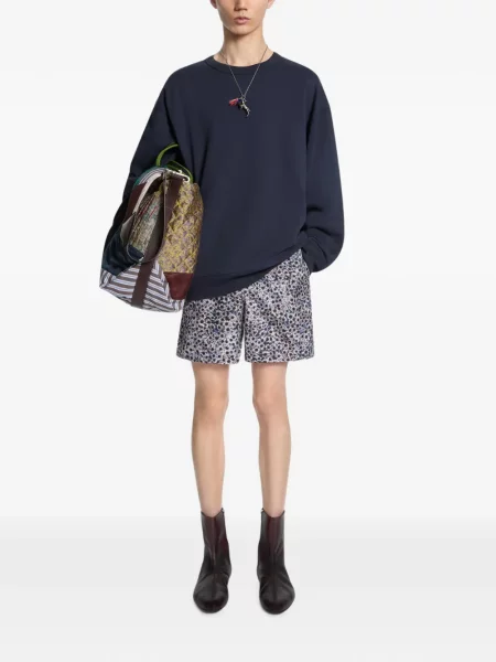 Hanorac Dries Van Noten albastru
