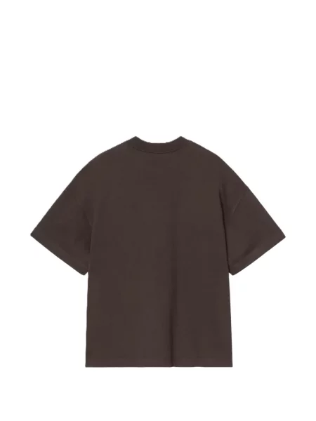 Tricou Carhartt Wip cu imagine maro