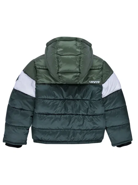 Geacă cu puf copii Levi's® verde