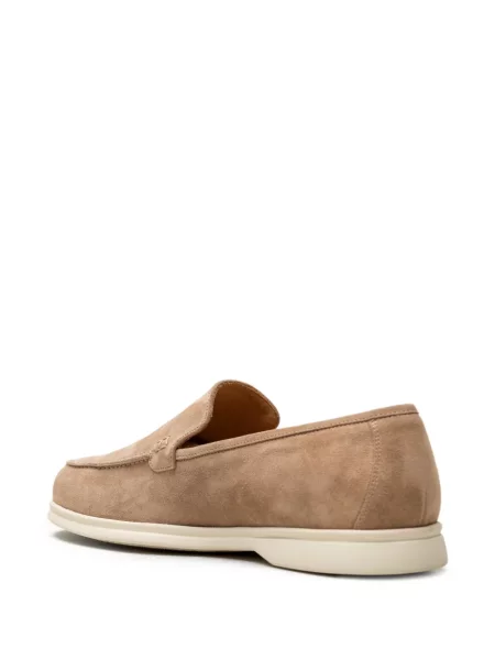 Pantofi loafer Chuckies din piele de căprioară