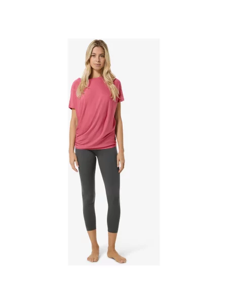 Koszulka SUPER.NATURAL W YOGA LOOSE TEE różowa