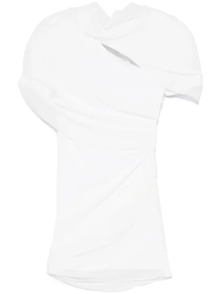 Rochie mini Jacquemus de costum alb