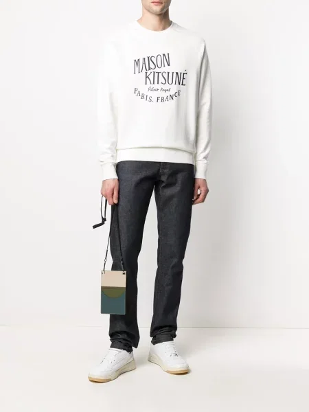 Jeansy straight leg A.p.c. niebieskie