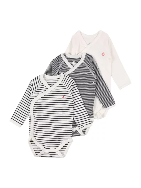 PETIT BATEAU Body červená / čierna biela