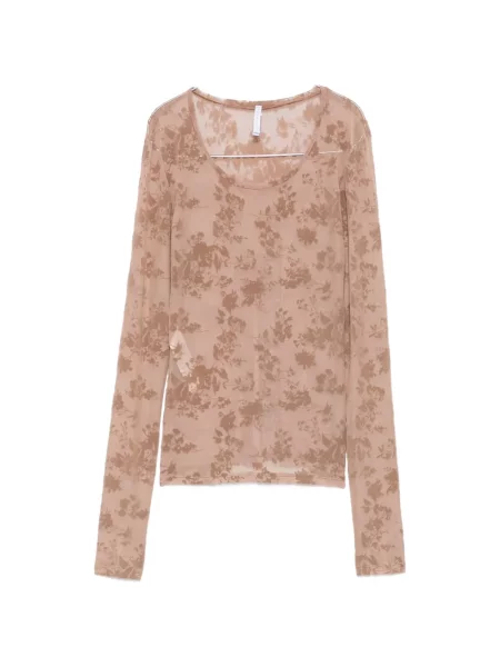 Lung top Imperial cu model floral