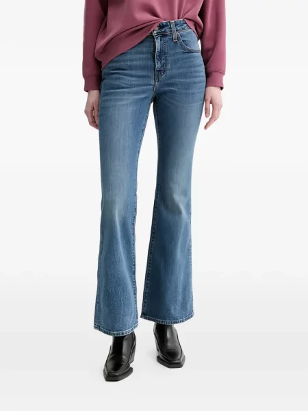 Blugi drepți Levi's® evazate verde