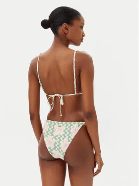 Dvoudílné plavky ROXY Hibiscus Daze Elongated Tri basil party waves yw