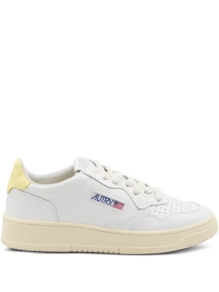 Sneakerși Autry din piele alb