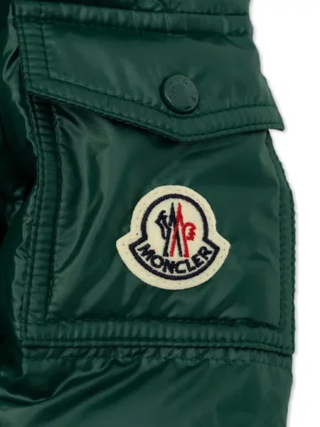 Kurtka dziecięca Moncler Enfant zielona