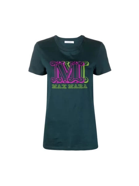 Koszulka Max Mara zielona