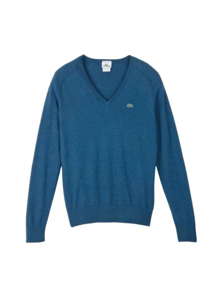 Sweter Lacoste niebieski