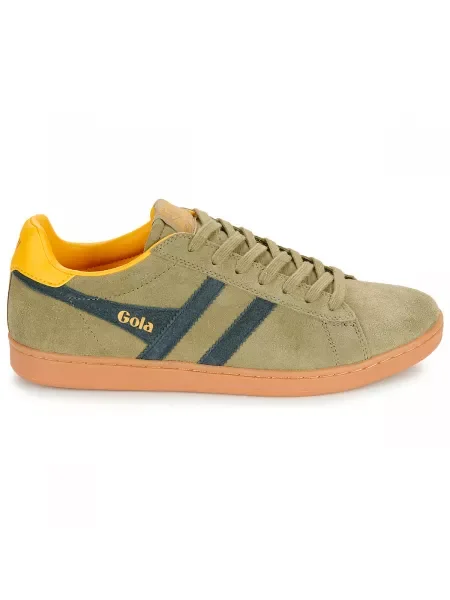 Semišové tenisky Gola khaki
