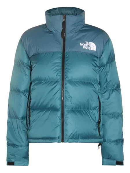 Geacă cu puf The North Face albastru