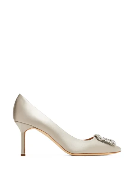 Pantofi cu toc Manolo Blahnik cu cataramă