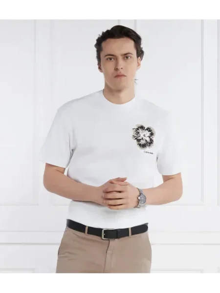 Calvin Klein Tricou | Comfort fit alb