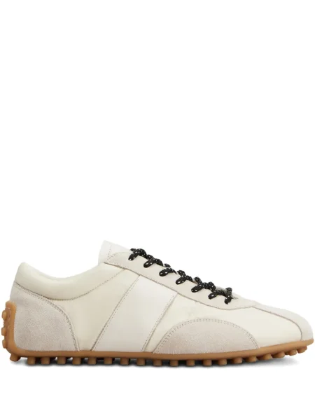 Sneakerși Tod's cu șireturi din dantelă