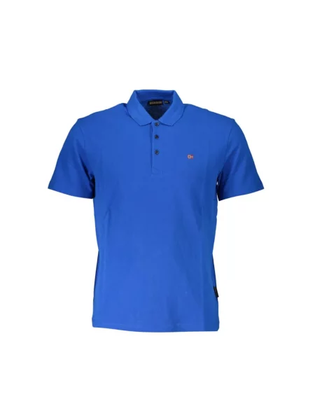 Koszulka polo Napapijri Ealis blue lapis niebieskie