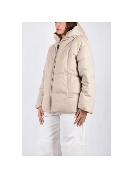 Kurtka puchowa Max Mara beżowa