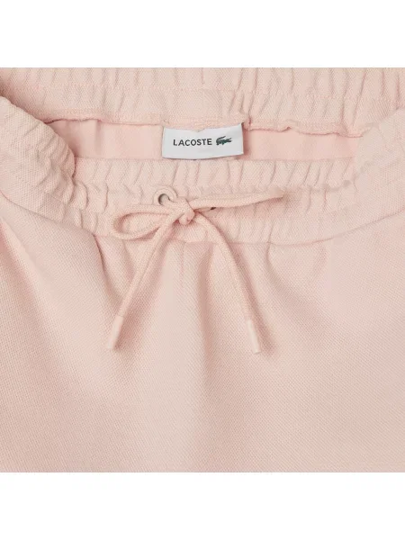 Lacoste Spodnie Dresowe Regular Fit Jasnoróżowe różowy
