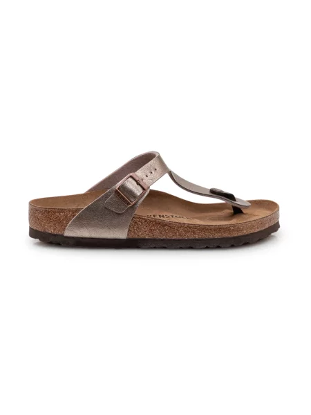 Klapki Birkenstock beżowe