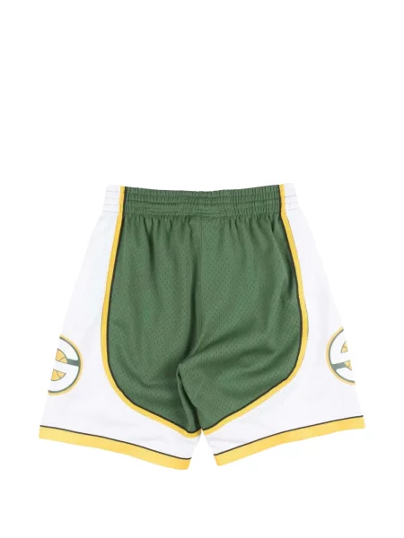 Pantaloni scurți Mitchell & Ness verde