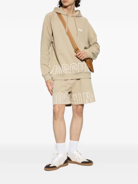 Hanorac cu glugă Moschino cu glugă