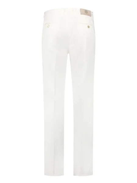 Pantaloni Richard J. Brown alb