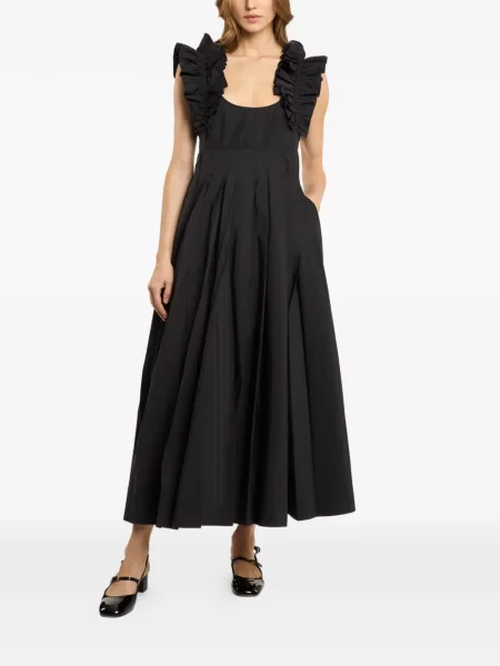 Rochie Cinq A Sept cu volane negru