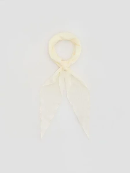 Reserved Șal uni crem