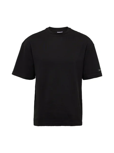 Тениска Reebok Active Collective с изчистен дизайн черно