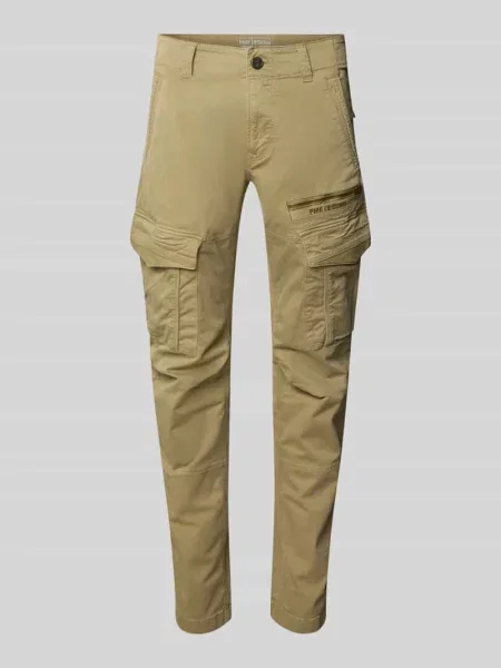 Spodnie cargo z wyhaftowanym logo Pme Legend