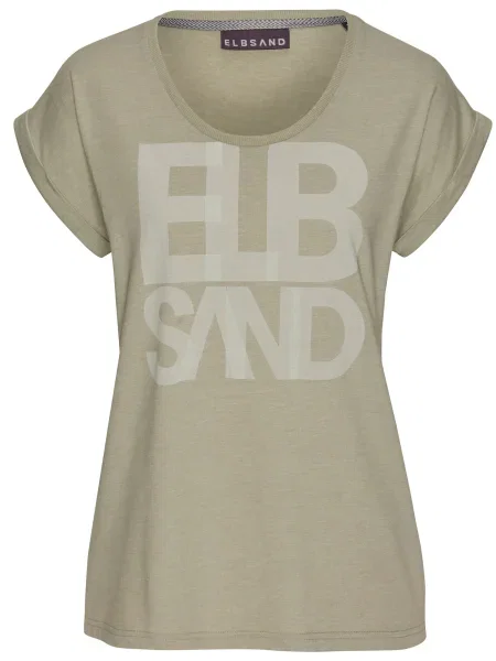 Elbsand Majica / oliva kaki