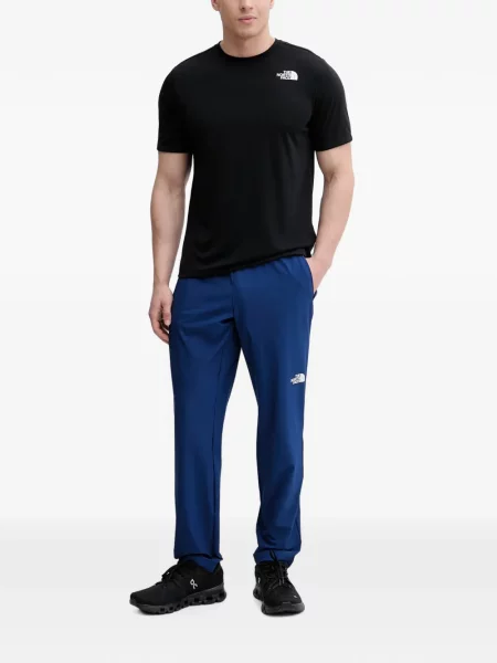 Trčanje hlače The North Face s printom plava