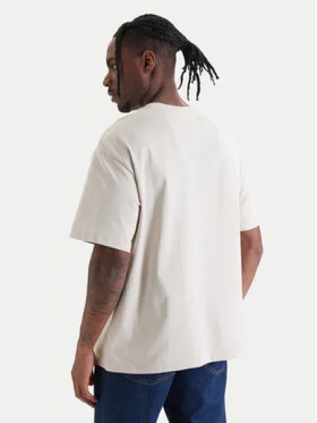 Calvin Klein Jeans majica za muškarce od pamuka bež