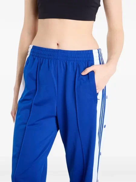 Csíkos futó nadrág Adidas kék