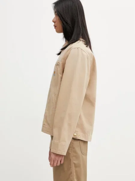 Carhartt Wip Kurtki Mężczyzna S Detroit Jacket beżowy