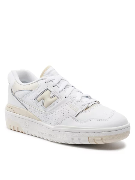 Superge New Balance White bela